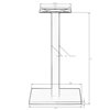 Подстолье обеденное DOBRIN GRACE LMS-2002-1 фото 5