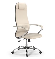 Кресло для руководителя ErgoLife Set 17/подл.131/осн.Sit 003 молочный фото 1