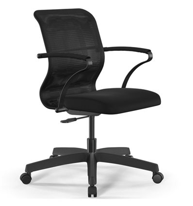 ErgoLife Sit 8 M4-8 (B02) - X2+UMF(X1) черный, пластик, с подлокотниками