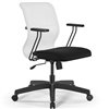 ErgoLife Sit 8 M4-8 (B02) - X2+UMF(X1) белый/черный, пластик, с подлокотниками фото 7