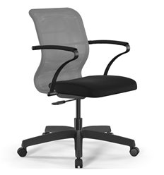 ErgoLife Sit 8 M4-8 (B02) - X2+UMF(X1) серый/черный, пластик, с подлокотниками