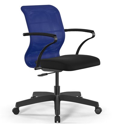 ErgoLife Sit 8 M4-8 (B02) - X2+UMF(X1) синий/черный, пластик, с подлокотниками