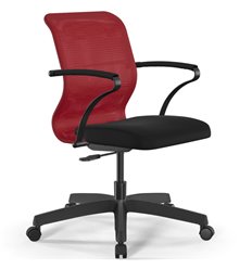 ErgoLife Sit 8 M4-8 (B02) - X2+UMF(X1) красный/черный, пластик, с подлокотниками