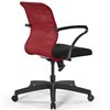 ErgoLife Sit 8 M4-8 (B02) - X2+UMF(X1) красный/черный, пластик, с подлокотниками фото 4