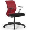ErgoLife Sit 8 M4-8 (B02) - X2+UMF(X1) красный/черный, пластик, с подлокотниками фото 5
