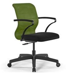 ErgoLife Sit 8 M4-8 (B02) - X2+UMF(X1) зеленый/черный, пластик, с подлокотниками