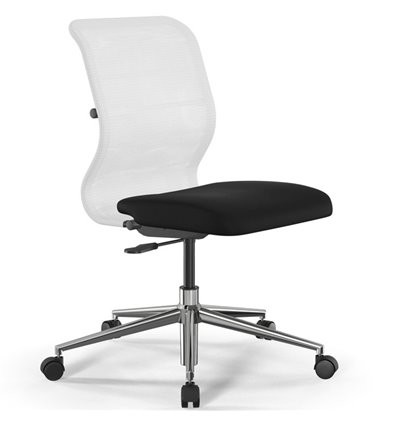 ErgoLife Sit 8 M4-8 (B23) - X2+UMF(X1) белый/черный, хром, без подлокотников
