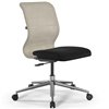 ErgoLife Sit 8 M4-8 (B23) - X2+UMF(X1) светло-бежевый/черный, хром, без подлокотников фото 1