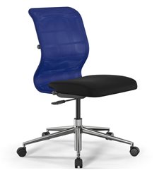 ErgoLife Sit 8 M4-8 (B23) - X2+UMF(X1) синий/черный, хром, без подлокотников