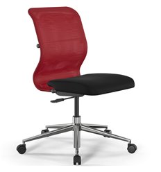 ErgoLife Sit 8 M4-8 (B23) - X2+UMF(X1) красный/черный, хром, без подлокотников