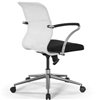 ErgoLife Sit 8 M4-8 (B23) - X2+UMF(X1) белый/черный, хром, с подлокотниками фото 3