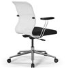 ErgoLife Sit 8 M4-8 (B23) - X2+UMF(X1) белый/черный, хром, с подлокотниками фото 6