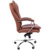 Кресло CHAIRMAN 795/brown для руководителя, кожа, цвет коричневый фото 3