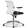 ErgoLife Sit 8 M4-8 (B23) - X2+UMF(X1) белый/черный, хром, с подлокотниками фото 8