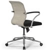 ErgoLife Sit 8 M4-8 (B23) - X2+UMF(X1) светло-бежевый/черный, хром, с подлокотниками фото 4