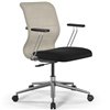 ErgoLife Sit 8 M4-8 (B23) - X2+UMF(X1) светло-бежевый/черный, хром, с подлокотниками фото 5