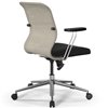 ErgoLife Sit 8 M4-8 (B23) - X2+UMF(X1) светло-бежевый/черный, хром, с подлокотниками фото 8