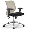 ErgoLife Sit 8 M4-8 (B23) - X2+UMF(X1) светло-бежевый/черный, хром, с подлокотниками фото 11