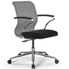 ErgoLife Sit 8 M4-8 (B23) - X2+UMF(X1) серый/черный, хром, с подлокотниками фото 1