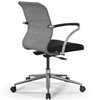 ErgoLife Sit 8 M4-8 (B23) - X2+UMF(X1) серый/черный, хром, с подлокотниками фото 2