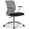 ErgoLife Sit 8 M4-8 (B23) - X2+UMF(X1) серый/черный, хром, с подлокотниками фото 5