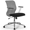 ErgoLife Sit 8 M4-8 (B23) - X2+UMF(X1) серый/черный, хром, с подлокотниками фото 7