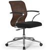 ErgoLife Sit 8 M4-8 (B23) - X2+UMF(X1) темно-коричневый/черный, хром, с подлокотниками фото 1