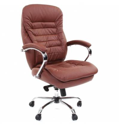Кресло CHAIRMAN 795 ЭКО/brown для руководителя, экокожа, цвет коричневый