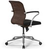 ErgoLife Sit 8 M4-8 (B23) - X2+UMF(X1) темно-коричневый/черный, хром, с подлокотниками фото 4