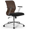ErgoLife Sit 8 M4-8 (B23) - X2+UMF(X1) темно-коричневый/черный, хром, с подлокотниками фото 7