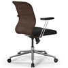 ErgoLife Sit 8 M4-8 (B23) - X2+UMF(X1) темно-коричневый/черный, хром, с подлокотниками фото 8