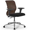 ErgoLife Sit 8 M4-8 (B23) - X2+UMF(X1) темно-коричневый/черный, хром, с подлокотниками фото 9