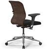 ErgoLife Sit 8 M4-8 (B23) - X2+UMF(X1) темно-коричневый/черный, хром, с подлокотниками фото 10