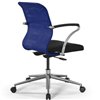 ErgoLife Sit 8 M4-8 (B23) - X2+UMF(X1) синий/черный, хром, с подлокотниками фото 2
