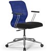 ErgoLife Sit 8 M4-8 (B23) - X2+UMF(X1) синий/черный, хром, с подлокотниками фото 5