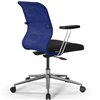 ErgoLife Sit 8 M4-8 (B23) - X2+UMF(X1) синий/черный, хром, с подлокотниками фото 6