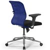 ErgoLife Sit 8 M4-8 (B23) - X2+UMF(X1) синий/черный, хром, с подлокотниками фото 12