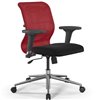 ErgoLife Sit 8 M4-8 (B23) - X2+UMF(X1) красный/черный, хром, с подлокотниками фото 11