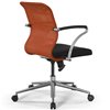 ErgoLife Sit 8 M4-8 (B23) - X2+UMF(X1) оранжевый/черный, хром, с подлокотниками фото 4