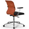 ErgoLife Sit 8 M4-8 (B23) - X2+UMF(X1) оранжевый/черный, хром, с подлокотниками фото 6