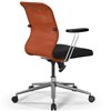 ErgoLife Sit 8 M4-8 (B23) - X2+UMF(X1) оранжевый/черный, хром, с подлокотниками фото 8
