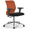 ErgoLife Sit 8 M4-8 (B23) - X2+UMF(X1) оранжевый/черный, хром, с подлокотниками фото 9