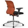ErgoLife Sit 8 M4-8 (B23) - X2+UMF(X1) оранжевый/черный, хром, с подлокотниками фото 10