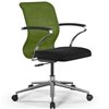 ErgoLife Sit 8 M4-8 (B23) - X2+UMF(X1) зеленый/черный, хром, с подлокотниками фото 1