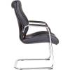 Кресло CHAIRMAN Fuga V/black для посетителя, экокожа, цвет черный фото 3
