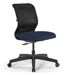 ErgoLife Sit 8 M4-9 (B02) - X2+Bahama черный/синий, пластик, без подлокотников