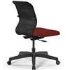 ErgoLife Sit 8 M4-9 (B02) - X2+Bahama черный/красный, пластик, без подлокотников фото 2