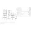 ErgoLife Sit 8 M4-9 (B02) - X2+Extra темно-коричневый, пластик, без подлокотников фото 5