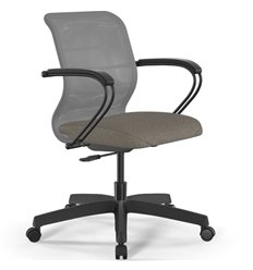 ErgoLife Sit 8 M4-9 (B02) - X2+Bahama серый/песочный, пластик, с подлокотниками
