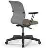 ErgoLife Sit 8 M4-9 (B02) - X2+Bahama серый/песочный, пластик, с подлокотниками фото 6